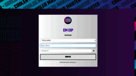 What Eip.coolermaster.com website looked like in 2021 (2 years ago)