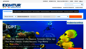 What Eximtur.ro website looked like in 2021 (2 years ago)