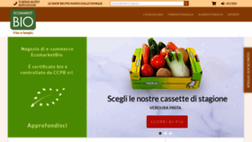 What Ecomarket.bio website looked like in 2021 (2 years ago)