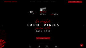 What Expomundojoven.com website looked like in 2021 (2 years ago)