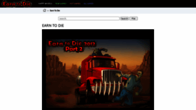 What Earntodie.co website looked like in 2021 (2 years ago)