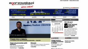 What Egorzowska.pl website looked like in 2021 (2 years ago)
