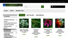 What Ethnoplants.com website looked like in 2021 (2 years ago)