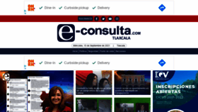 What E-tlaxcala.mx website looked like in 2021 (2 years ago)