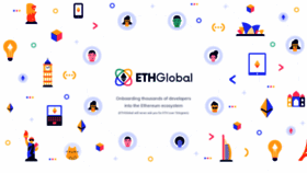 What Ethglobal.com website looked like in 2021 (2 years ago)