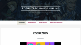 What Edenszero-manga.com website looked like in 2021 (2 years ago)