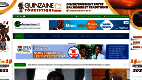 What Educarriere.ci website looked like in 2021 (3 years ago)
