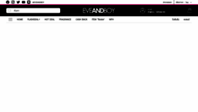 What Eveandboy.com website looked like in 2021 (2 years ago)