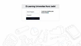 What Elearning.unuja.ac.id website looked like in 2021 (2 years ago)