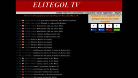 What Elitegoltv.biz website looked like in 2021 (4 years ago)