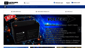 What Electroparts.com.au website looked like in 2021 (2 years ago)