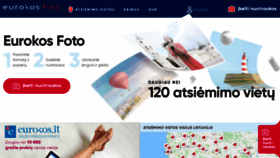 What Eurokosfoto.lt website looked like in 2021 (2 years ago)