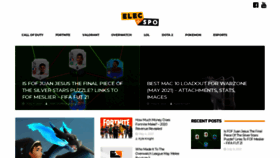 What Elecspo.com website looked like in 2021 (2 years ago)