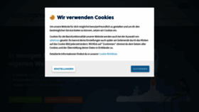 What Easyname.de website looked like in 2021 (2 years ago)