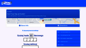 What Ehasla.pl website looked like in 2021 (3 years ago)