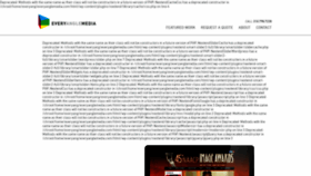 What Everyanglemedia.com website looked like in 2021 (2 years ago)
