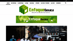 What Enfoqueoaxaca.com website looked like in 2021 (2 years ago)