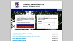 What Edurole.mu.ac.zm website looked like in 2021 (2 years ago)