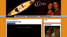 What Elclonlatino.com website looked like in 2021 (2 years ago)