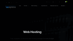 What Expresswebhosters.com website looked like in 2021 (2 years ago)