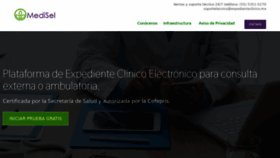 What Expedienteclinico.mx website looked like in 2021 (2 years ago)