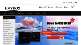 What Evybuy.com website looked like in 2021 (2 years ago)