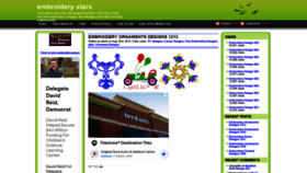 What Embroiderystars.com website looked like in 2021 (2 years ago)