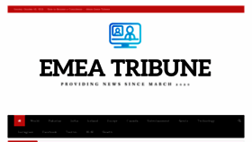 What Emeatribune.com website looked like in 2021 (2 years ago)