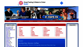 What E-ziare.ro website looked like in 2021 (2 years ago)