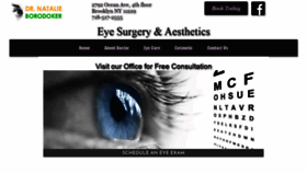 What Eyesurgeryaesthetics.com website looked like in 2021 (2 years ago)