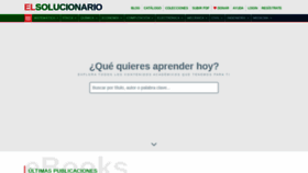What Elsolucionario.org website looked like in 2021 (2 years ago)