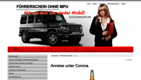 What Eu-fs-ohne-mpu.de website looked like in 2021 (3 years ago)