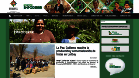 What Empoderar.gob.bo website looked like in 2021 (2 years ago)
