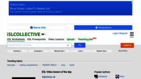What En.islcollective.com website looked like in 2021 (2 years ago)