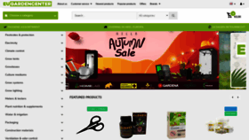 What Eugardencenter.com website looked like in 2021 (2 years ago)