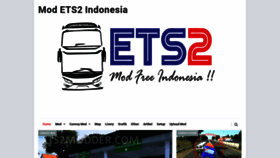 What Ets2modder.com website looked like in 2021 (2 years ago)