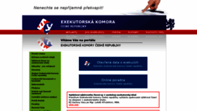 What Ekcr.cz website looked like in 2021 (2 years ago)