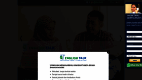 What Englishtalk-id.com website looked like in 2021 (2 years ago)