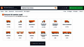 What Europa-camion.it website looked like in 2021 (2 years ago)