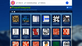 What Epasatiempos.es website looked like in 2021 (2 years ago)