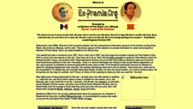 What Ex-premie.org website looked like in 2021 (2 years ago)