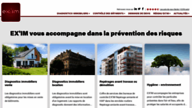 What Exim-expertises.fr website looked like in 2021 (2 years ago)