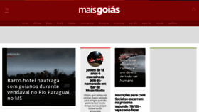 What Emaisgoias.com.br website looked like in 2021 (2 years ago)