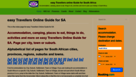 What E-tog.co.za website looked like in 2021 (2 years ago)
