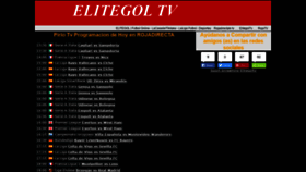What Elitegoltv.com.es website looked like in 2021 (2 years ago)