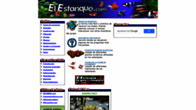 What Elestanque.com website looked like in 2021 (2 years ago)
