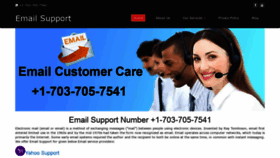 What Email-customer-care.com website looked like in 2021 (2 years ago)