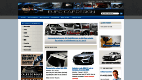 What Euro-cardesign.com website looked like in 2021 (2 years ago)