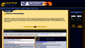 What Essentialmagic.com website looked like in 2021 (2 years ago)