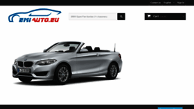 What Emiauto.eu website looked like in 2021 (2 years ago)